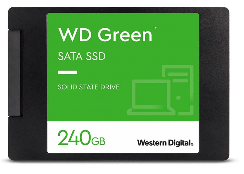 Western Digital Green SSD 2,5 SATA 240Gb, WDS240G3G0A, 1 year, ( WDS240G2G0A)