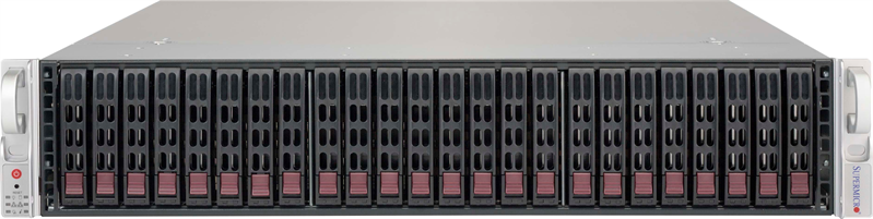 Supermicro Storage JBOD Chassis 2U 216BE1C-R609JBOD Up to 24 x 2.5" /SingleExpander,Redundant(4xminiSASHD)/2x600W