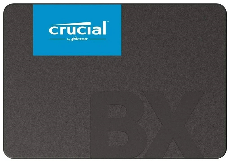 Crucial SSD Disk BX500 500GB SATA 2.5 7mm (with 9.5mm adapter) SSD, 1 year