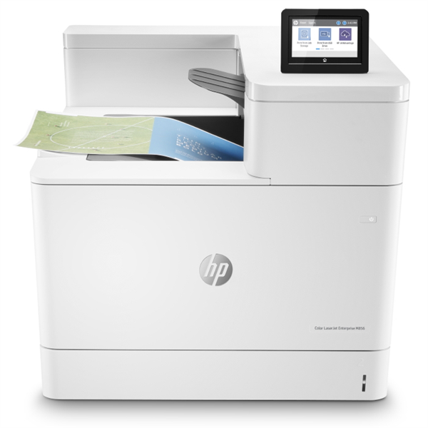 HP Color LaserJet Enterprise M856dn (A3, 1200dpi,ImageREt4800, 56(56) ppm, 1,5 GB, 16GB EMMC, Duplex, 2trays 550+100, cart. B 16K & CMY 13K pages in box, repl. A2W77A)
