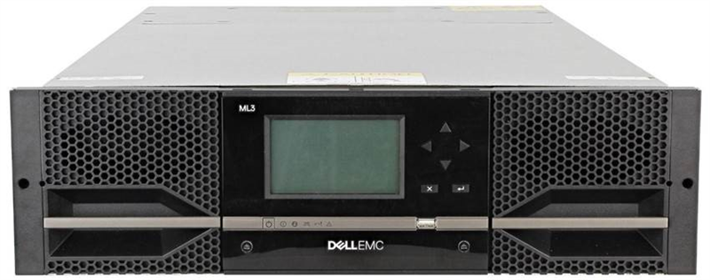 DELL EMC ML3 Tape Library 3U/ Cleaning Cartridge with Barcode Labels ,1 pack/ PSU/ Rails