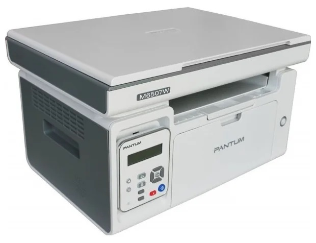 Pantum M6507W, P/C/S, Mono laser, 4, 22 ppm (max 20000 p/mon), 600 MHz, 1200x1200 dpi, 128 MB RAM, paper tray 150 pages, USB, WiFi, start. cartridge 1600 pages (grey)