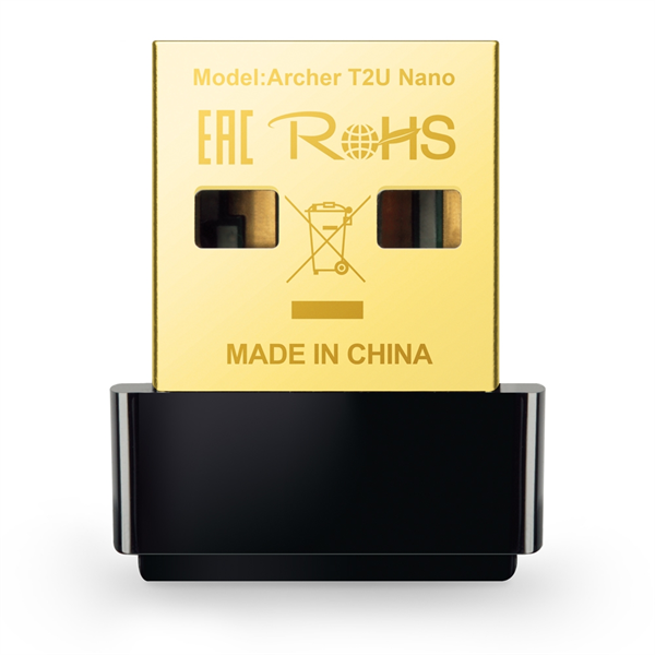 TP-Link Archer T2U Nano, AC600   Wi-Fi USB ,  200 /  2,4  +  433 /  5 , USB 2.0