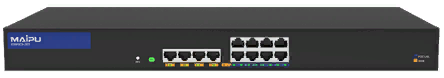 Maipu IGW500-200 internet gateway, integrated Routing, Switching, Security, Access Controlle, 12*1000M Base-T(Controller Mode: 64 Units AP; Gateway Mode: 32 Units AP)