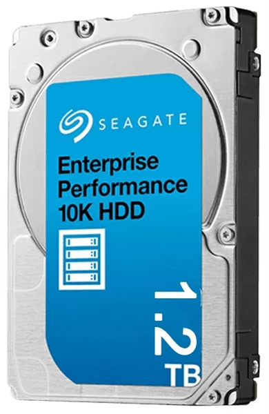 Seagate Exos 10E2400 HDD 2,5" SAS 1,2Tb, SAS 12/, 10000 rpm, 128Mb buffer, 512n, 15mm, ST1200MM0009, 1 year