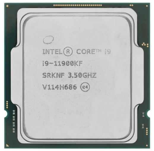 CPU Intel Core i9-11900KF (3.5GHz/16MB/8 cores) LGA1200 OEM, TDP 95W, max 128Gb DDR4-3200, CM8070804400164SRKNF, 1 year