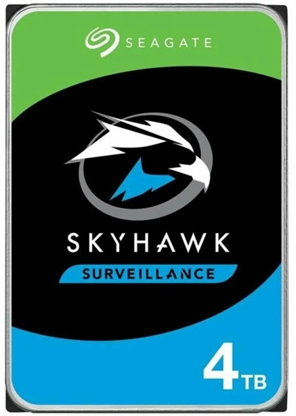 Seagate Skyhawk HDD 3.5" SATA 4T, 5400 rpm, 256Mb buffer, 512e/4Kn, CMR, ST4000VX016, 1 year, ( ST4000VX013)
