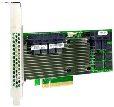 Broadcom/LSI 9361-24I (05-50022-00) (PCI-E 3.0 x8, LP) SGL SAS 12G, RAID 0,1,5,6,10, 50,60, 24port (6*intSFF8643), 4GB onboard, 1 year
