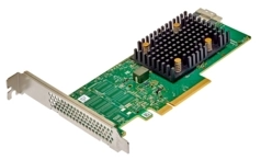 Broadcom/LSI 9500-8i SGL (05-50077-03) (PCIe v4 x8 LP) Tri-Mode SAS/SATA/NVMe 12G HBA, 8port(1*int SFF8654), 3808 IOC, RTL, 1 year