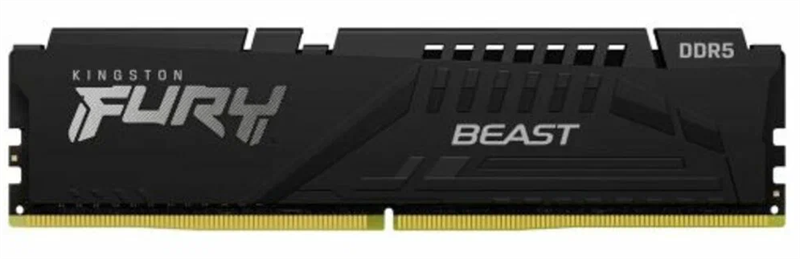 Kingston 16GB 6000MT/s DDR5 CL40 DIMM FURY Beast Black XMP
